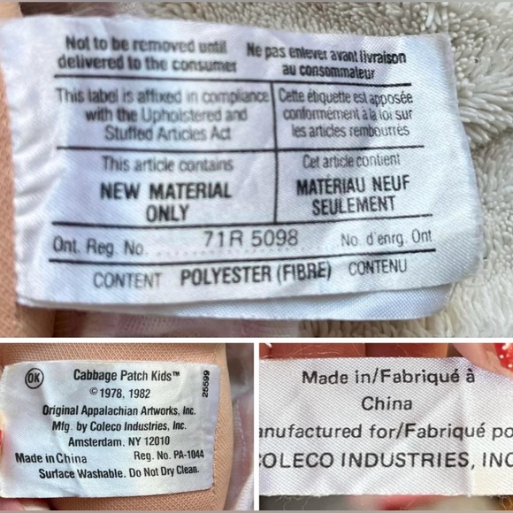 Cabbage patch boy auburn/brown 1984 #3 vintage doll - children - Picture 13 of 17